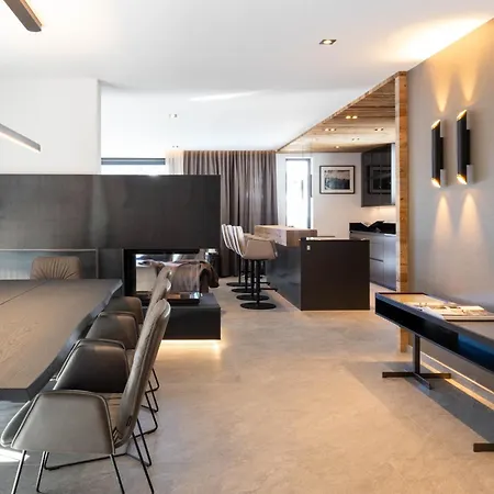Hollywood Dream Penthouse & Mit Privater Sauna Nahe Ischgl Daire *